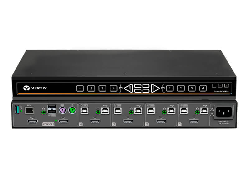 Innovative Support Systems Inc Vertiv™ Cybex™ SCM100 Series Secure Desktop Matrix Innovative Support Systems Inc Vertiv™ Cybex™ SCM100 Series Secure Desktop Matrix